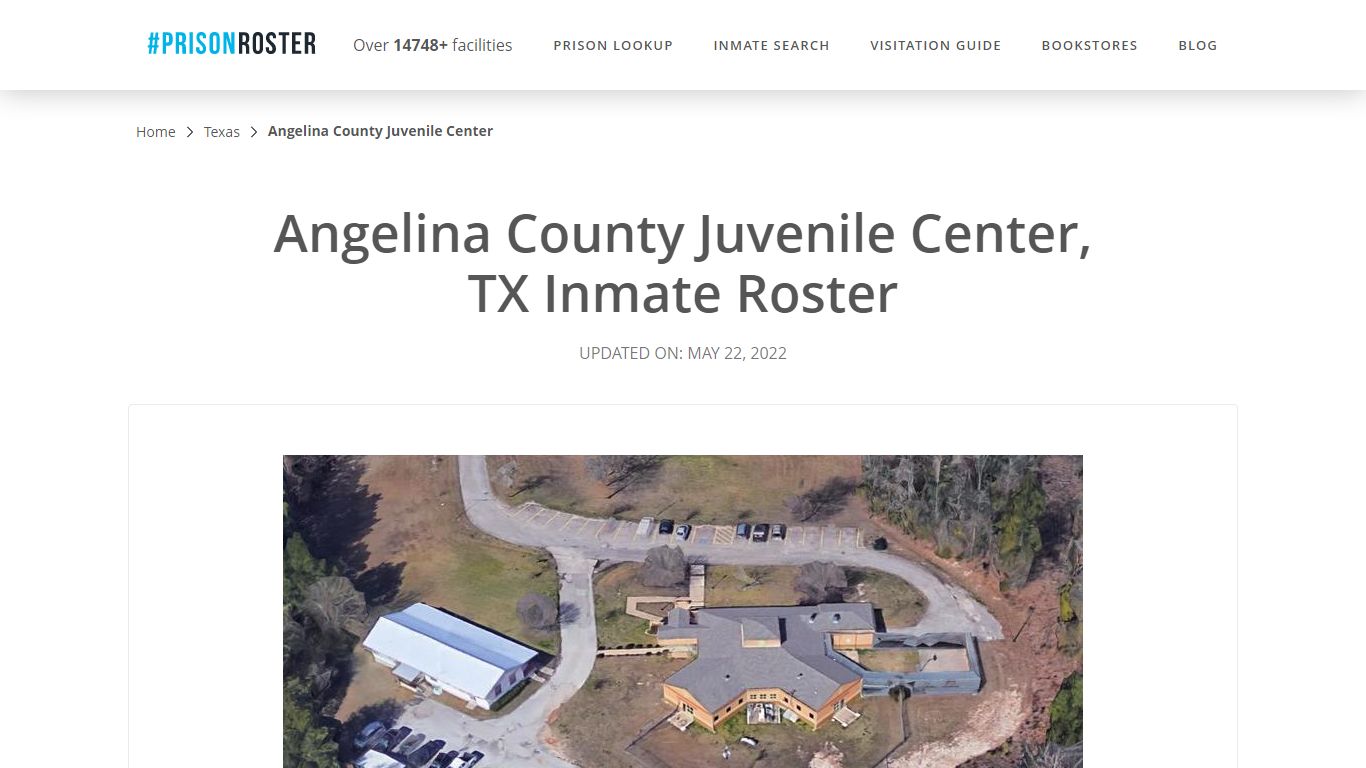 Angelina County Juvenile Center, TX Inmate Roster
